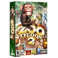 Zoo Tycoon 2 with Bonus Animal Pen (Monkey or Tiger) - PC