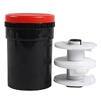 Universal Compact Developing Tank 2 Spiral Reel for Processing 120 135 126 127 B/W Film Camera Film Processing Equipment