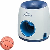 Dog Activity Ball and Treat, Fetch and Strategy Game, Level 3, Dog Puzzle, Interactive Treat Dispenser, Brain Stimulation for All Dogs