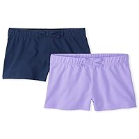 The Children's Place Girls' Basic Shorts 2-Pack
