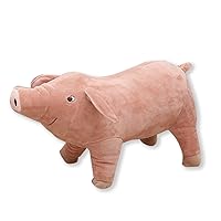 Pig Stuffed Animal Plush Simulation Stuffed Pig Plush Toy Plushie Hug Pillow 9.8