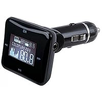 Scosche FMTD8R FMFREQ Universal Digital FM Transmitter with SD Card Reader, USB Flash Drive Reader and USB Car Charger