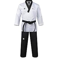 MOOTO Korea Taekwondo Poomsae Uniform WT Logo Taebek Dan Uniforms MMA Martial arts Judo Kickboxing Training Gym School