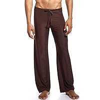 Men's Yoga Lounge Long Ice Silk Pants