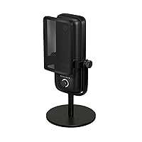 Elgato Pro Audio Transparency Set - Premium USB Condenser Microphone, Anti-plosive noise shield for Streaming, Podcasting, Recording, Gaming, Home Office and Video Conferencing