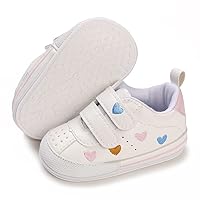 E-FAK Baby Shoes Boys Girls Infant Sneakers Non-Slip Rubber Sole Toddler Crib First Walker Shoes