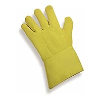 MAGID G45RTRWKK12 Kevlar Terrycloth High-Heat Gloves, XL, Yellow