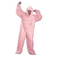 Forum Novelties 195705 Pink Gorilla Adult Costume - Black - Standard - One Size