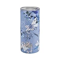 BYO by BUILT 20 Ounce Double Wall Stainless Steel Tumbler Pewter Lily 5237924