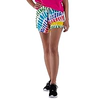Champion Women Shorts Tie Dye Graphic Lifestyle Athletic Clothing Casual