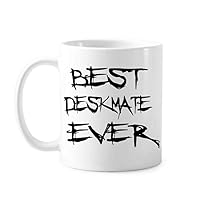 Best Deskmate Ever Graduation Season Mug Pottery Ceramic Coffee Porcelain Cup Tableware