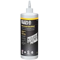 Premium Synthetic Polymer Wire and Cable Pulling Lubricant, 1-Quart Squeeze Bottle Klein Tools 51015