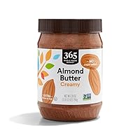 365 by Whole Foods Market, Creamy Almond Butter, 28 Ounce