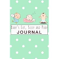 Baby's Eat, Sleep and Poop Journal: Baby's Daily Log Book | Baby Tracking Notebook for Newborns: Record Breastfeeding, Sleep Schedules ,Diapers ,Activities and More!
