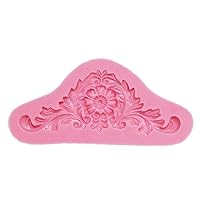 1pc 3D Silicone Baroque Crown Mold Non Stick Sugarcraft Fondant Chocolate Cake Decorating Tools for DIY Pastry Baking Tool
