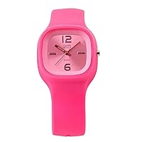 Eton Ladies Watch 2815-PK with Pink Dial and Pink Rubber Strap
