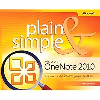 Microsoft OneNote 2010 Plain & Simple Microsoft OneNote 2010 Plain & Simple Paperback