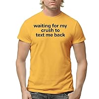 Waiting for My Crush to Text Me Back - Men's Adult Short Sleeve T-Shirt