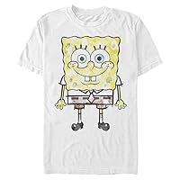 Nickelodeon Big & Tall Spongebob Squarepants Bob Paint Men's Tops Short Sleeve Tee Shirt