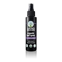 Organic Hair Spray by Herbal Choice Mari (4 Fl Oz Bottle) - No Toxic Synthetic Chemicals