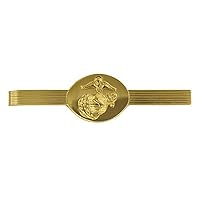 US Marine Corp Tie Bar Clip Anodized Gold Enlisted by Vanguard