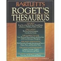 Bartlett's Roget's Thesaurus Bartlett's Roget's Thesaurus Hardcover Paperback