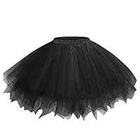 Long Skirts with Slit Women's Tutus Skirts 80'S Tutu Skirt for Women Adult Layered Tulle Skirts Elastic Waist Party Petticoat Halloween Tutu Pink Skirt for Women Dressy