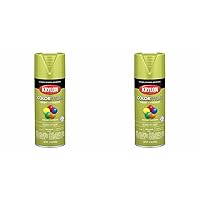 K05525007 COLORmaxx Spray Paint and Primer for Indoor/Outdoor Use, Gloss Ivy Leaf Green, 12 Ounce (Pack of 2)