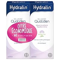 Hydralin Daily Cleansing Gel 2 x 400ml Personal hygiene, Irritations