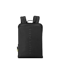DELSEY PARIS ARCHE 2-CPT BACKPACK Backpack Rucksack, Compatible with 14-inch PC, Black, One Size