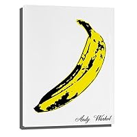 Banana Poster Pop Art Warhol style print Poster Canvas Wall Art Prints Painting Posters and Prints Wall Decor Cuadros Home (1-Unframed,24inx32in)