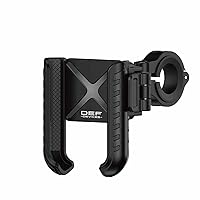 Definitive Supplies DEF-K15 Motorcycle Smartphone Holder for Motorbikes, Compact, Easy, Simple, Small, No Camera Hidden