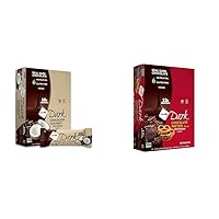 NuGo Dark Chocolate Coconut Box 1.76oz (12 Pack) and Pretzel 1.76oz (12 Pack) Bundle
