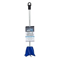 TotalBoat Helix Mixer Drill Attachment - Stirrer Mixes Epoxy Resin, Paint and Silicone - Tool Fits All 3/8” Drills - for Mixing Quart and Gallon Containers
