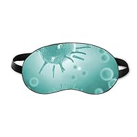 Creature Cell Picture Microscope Pattern Sleep Eye Shield Soft Night Blindfold Shade Cover