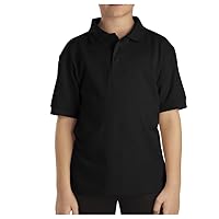 Dickies Boys' Short Sleeve Pique Polo