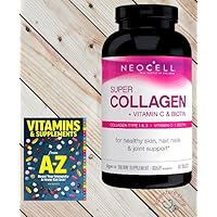Super Collagen + C Supplement Tablet (360Count) Packaging May Vary +Better Guide Vitamins Supplements Free Book Include Cannot BE Sold Separately