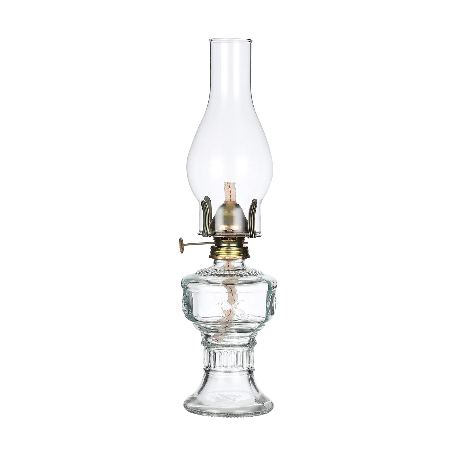 Mua Rustic Oil Lamp Lantern Vintage Glass Kerosene Lamp 12.5 ...