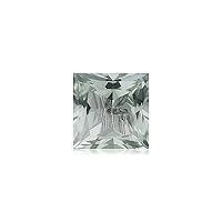 Natural Loose Green Amethyst Square Princess Cut from 5.5MM-10MM