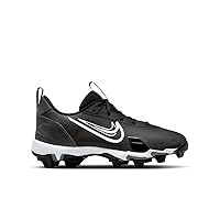 Nike Force Trout 9 Keystone Big Kids' Baseball Cleats (FB9731-001, Black/White-Anthracite-Cool Grey)