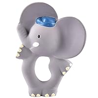 Alvin The Elephant Natural Rubber Teether (Blue)