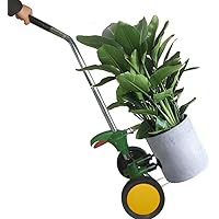 Potted Plant Dolly with Flat Free Wheels Potted Plant Mover Garden Pot Mover for Garden Potted Flower Trees Christmas Tree