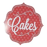 Cake Art Bakery Vinyl Decals for Kitchen Mixers Stickers