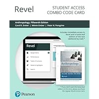 Anthropology -- Revel + Print Combo Access Code Anthropology -- Revel + Print Combo Access Code Printed Access Code
