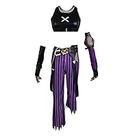 Roses Cosplay Costume for Arcane Jinx