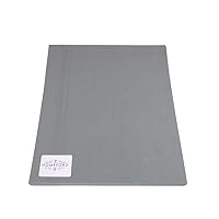 Homeford Plain EVA Foam Sheet, 9-1/2-Inch x 12-Inch, 10-Piece (Silver)