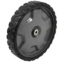 CMXGZAM325072 11-Inch Rear Drive Wheel for Most Craftsman Walk-Behind Mowers-OE# 634-07184, Black