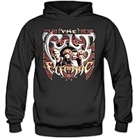 Not Forgotten The Cult Electric Hooded Pullover Cotton Sweatshirts Black