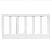 Oxford Baby Briella Crib to Toddler Bed Guard Rail Conversion Kit, White, Green Guard Gold Certified
