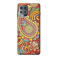R3402 Floral Paisley Pattern Seamless Case Cover for Motorola Moto G100